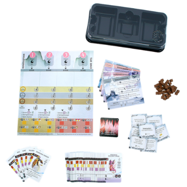 999 Games Wyrmspan: Drakenacademie - Bordspel