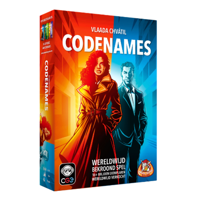 White Goblin Games Partyspellen, Codenames - nieuw artwork
