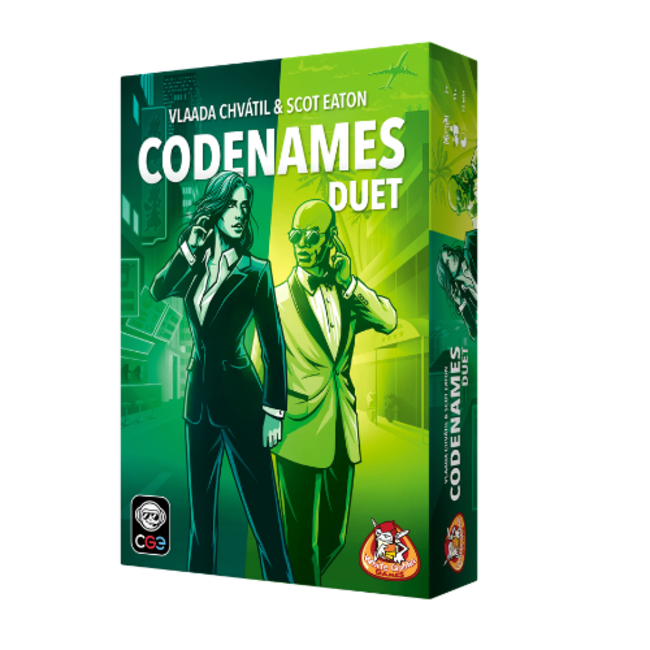 White Goblin Games Bordspellen, Codenames Duet- nieuw artwork