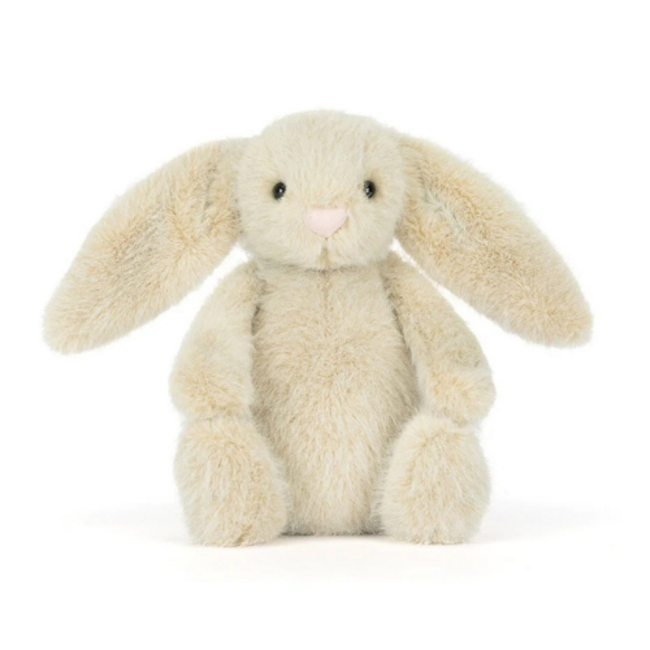 Jellycat Flufflet bunny Wheat ( konijn creme)