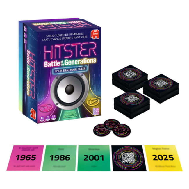Jumbo Partyspellen, Hitster Battle Of The Generations