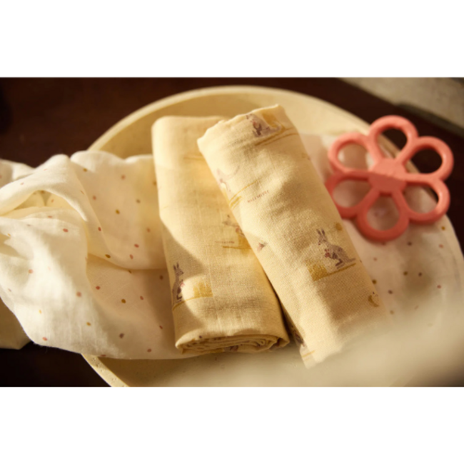 Jollein Hydrofiele Doek Small Kangaroots (3pack)