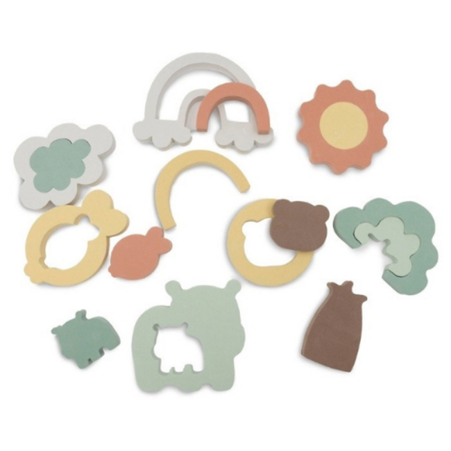 Jollein Badpuzzel Foam Kangaroots