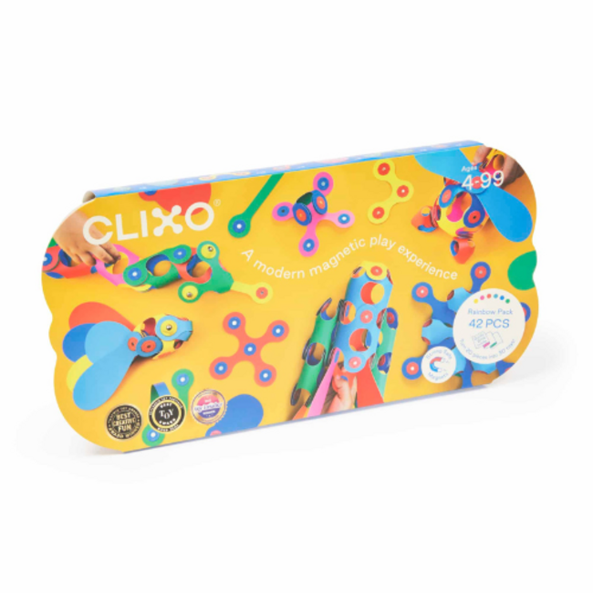Clixio Magneetspeelgoed- Rainbow Pack