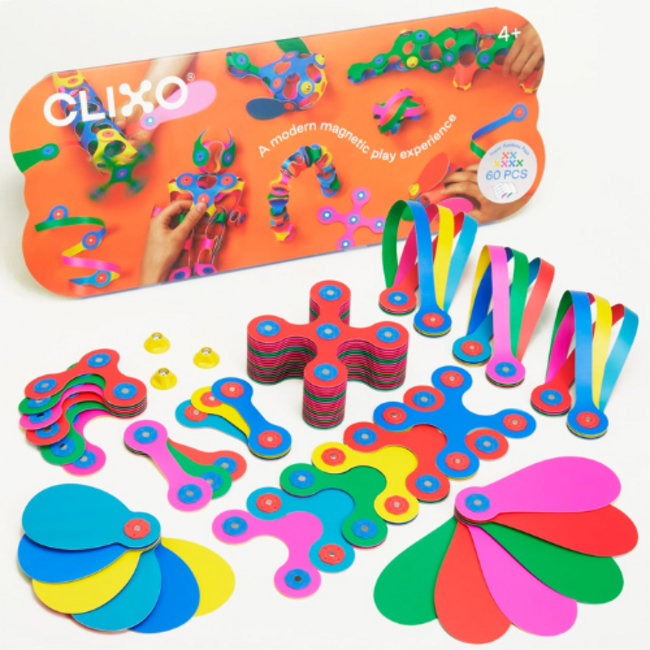 Clixo Magneetspeelgoed - Super Rainbow Pack