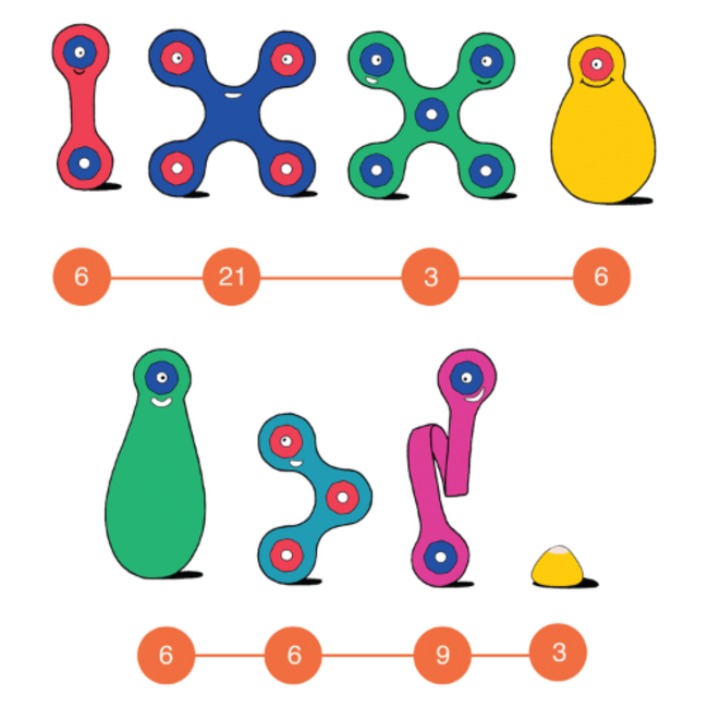 Clixio Magneetspeelgoed - Super Rainbow Pack