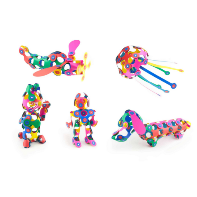 Clixio Magneetspeelgoed - Super Rainbow Pack