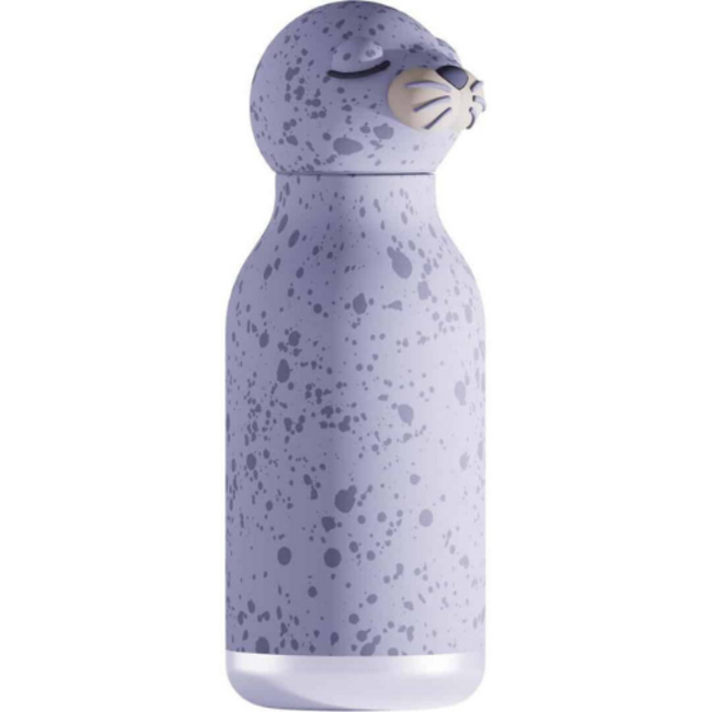 Asobu Drinkflessen, Asobu - Rvs Drinkfles Zeehond  (Bestie Animal Bottle Seal)