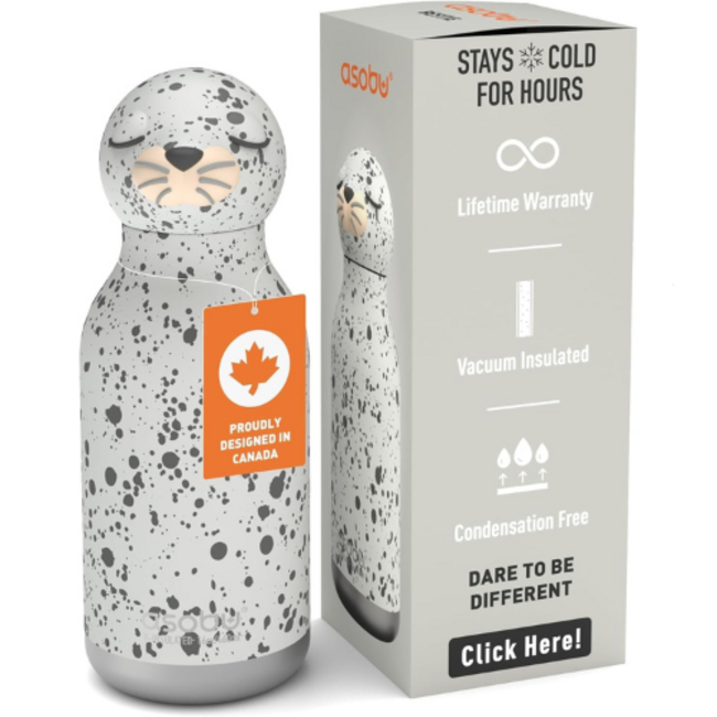 Asobu Drinkfles zeehond  (Bestie Animal Bottle Seal)