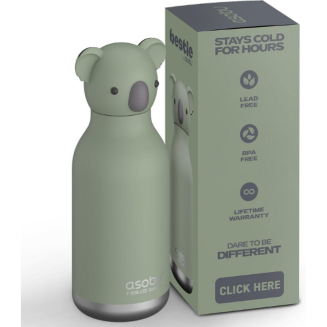 Asobu Rvs Drinkfles  Koala (Bestie Animal Bottle Koala)