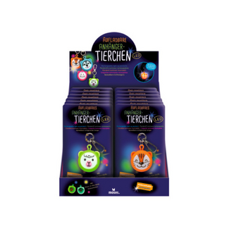 Sleutelhanger LED oplaadbaar dieren