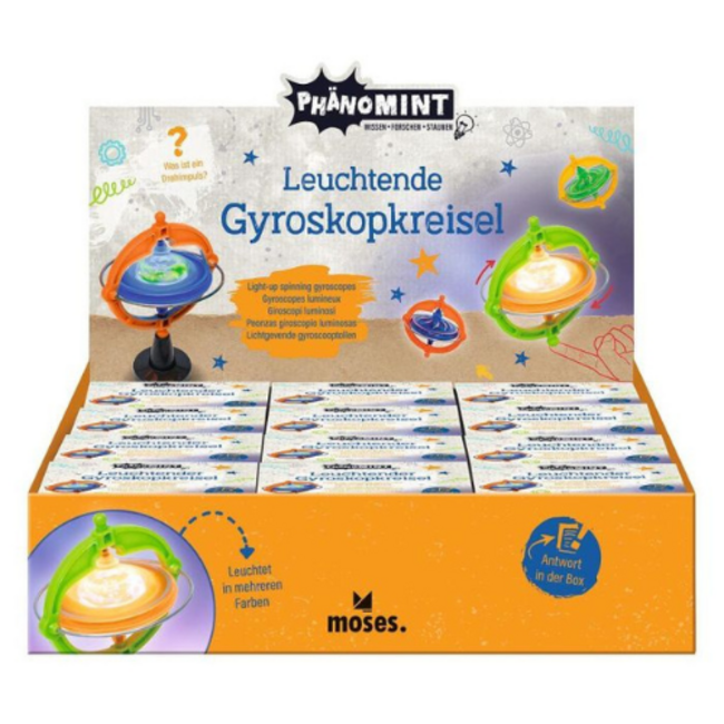 PhänoMINT gyroscoop met licht