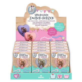Paarden oploshart armband 3 assorti