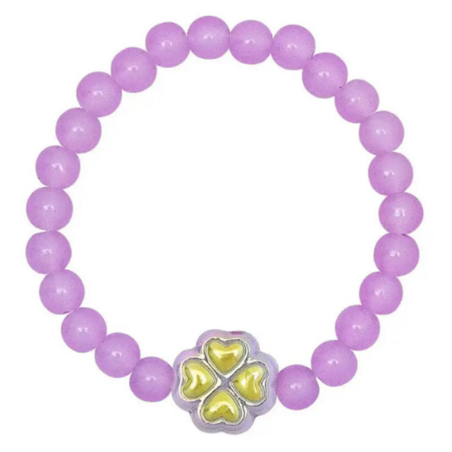 Paarden oploshart armband