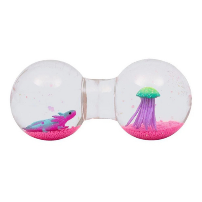Axolotl dubbele anti stressbal