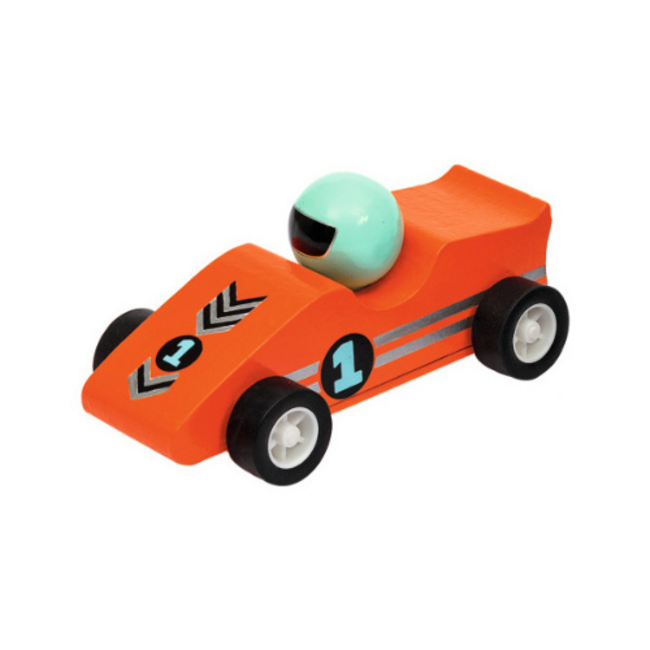 Pullback raceauto hout