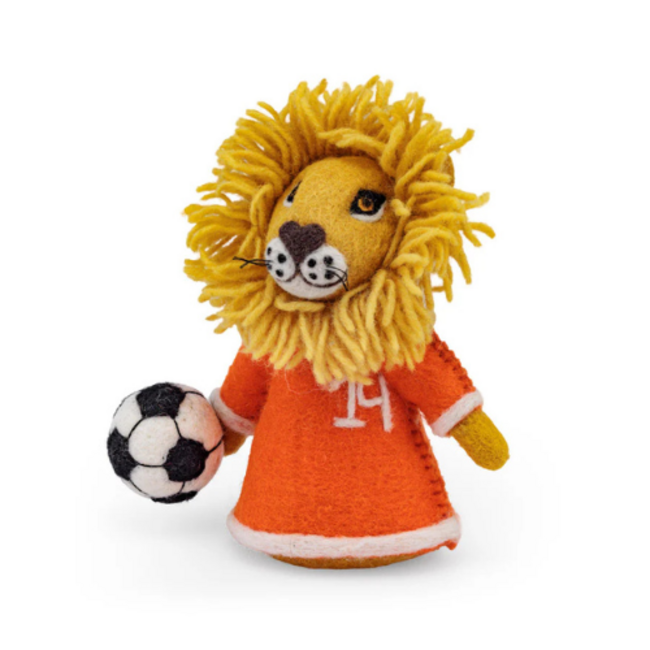 Sjaal met Verhaal Sjaal met verhaal, Leeuw met Voetbal