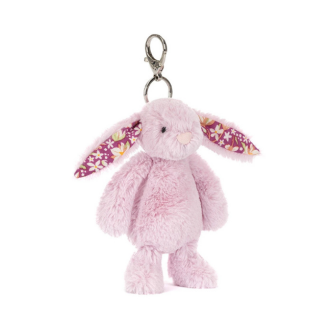 Jellycat Jellycat, Thistlepop Blossom Bunny Bag Charm (sleutelhanger konijn)