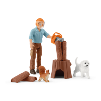 Schleich Pocket Set - Boswachterij
