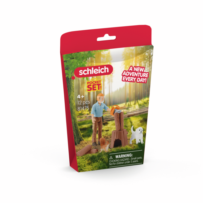 Schleich Pocket Set - Boswachterij