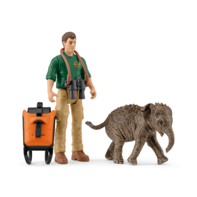 Schleich Pocket Set - Onderzoeker Op Excursie