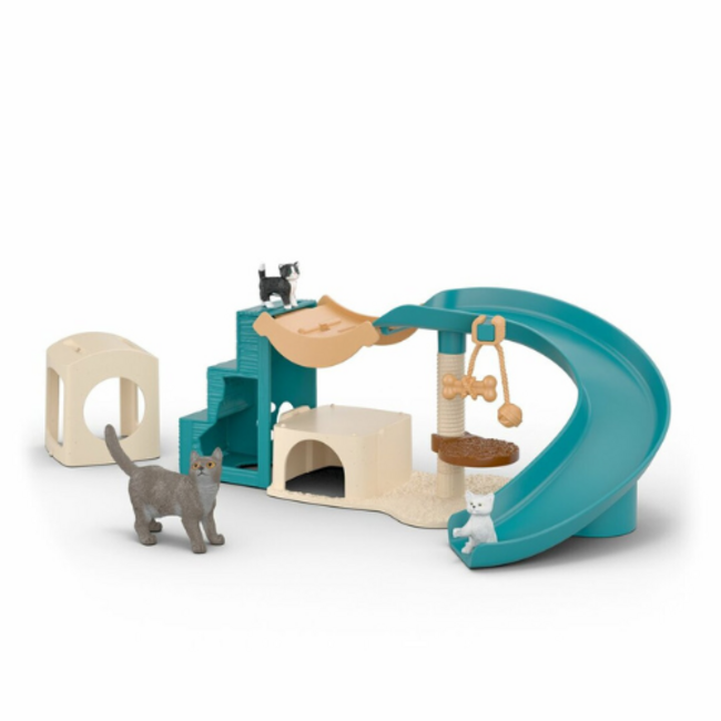 Schleich Farm World - Kattenspeelplaats