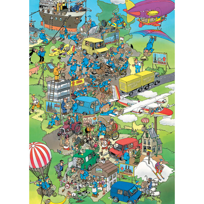 Jumbo Jan van Haasteren, Oldtimers Pakketstress (1000)