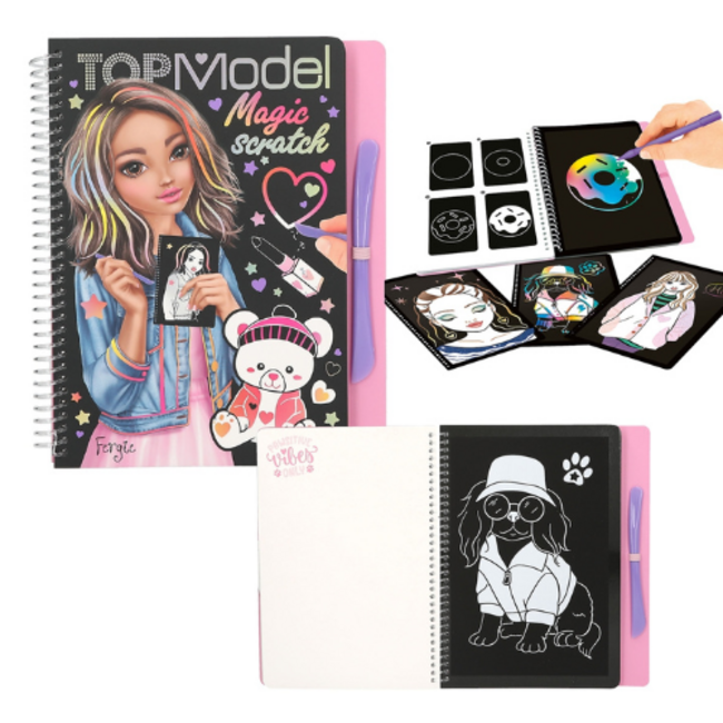 TOPModel TOPModel, Magic scratch boek