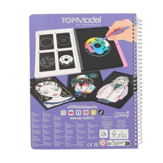 TOPModel TOPModel, Magic scratch boek