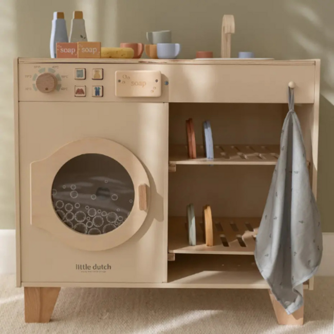 Little Dutch Houten wasmachine Limited Edition
