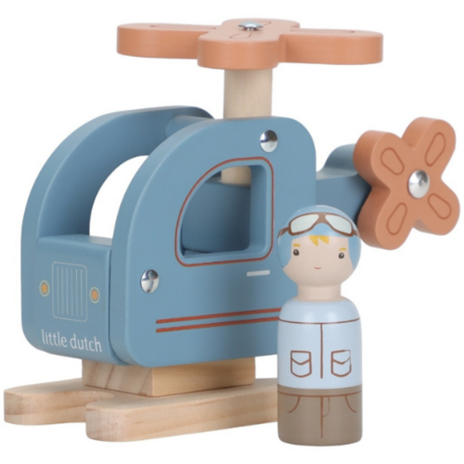 Little Dutch Houten Helikopter