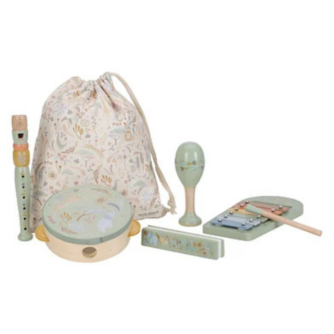 Little Dutch Muziekset - Groen - Safari Friends