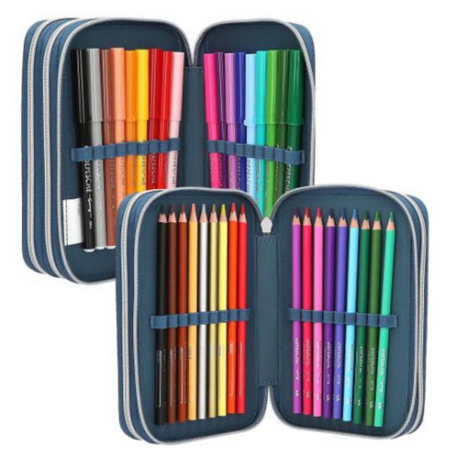 TOPModel TOPModel, Dinoworld 3-vaks etui