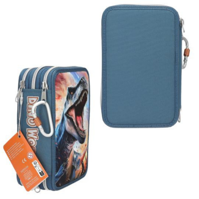 TOPModel TOPModel, Dinoworld 3-vaks etui