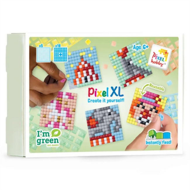 Pixelhobby Knutselen, Pixelhobby - Pixel XL, Theme Box, Circus, 6+