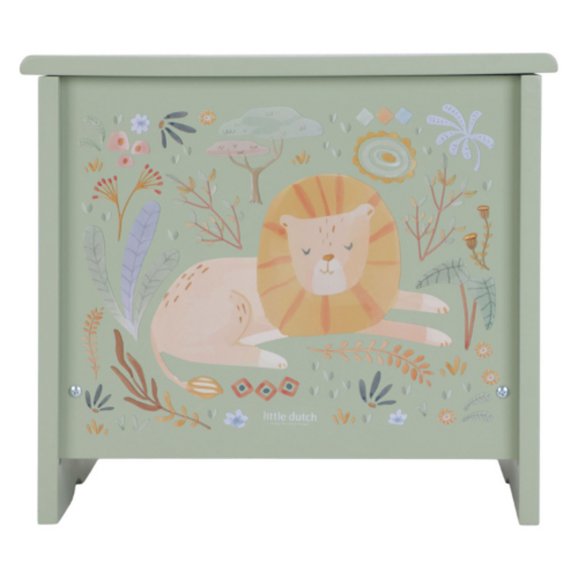 Little Dutch Houten Piano Groen - Safari Friends