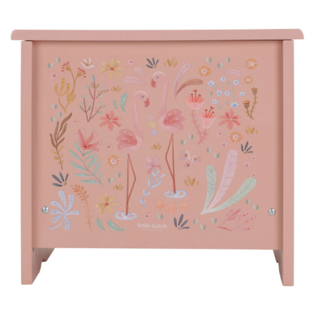 Little Dutch Houten Piano Roze - Safari Friends