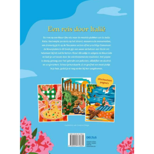 Deltas Bella Italia - Kleuren op nummer