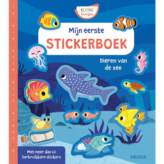 Deltas Mijn eerste stickerboek Kleine Handjes - Dieren van de zee