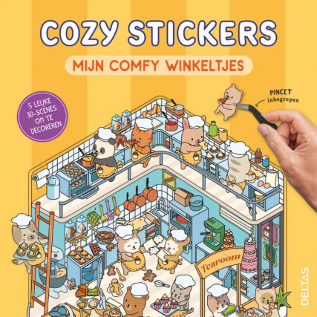 Deltas Cozy Stickers - Mijn comfy winkeltjes