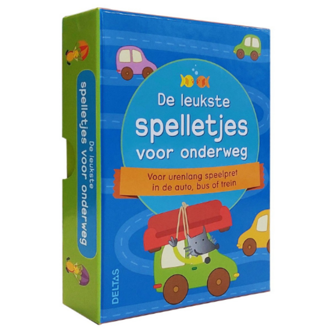 Deltas De leukste spelletjes voor onderweg - 50 kaarten