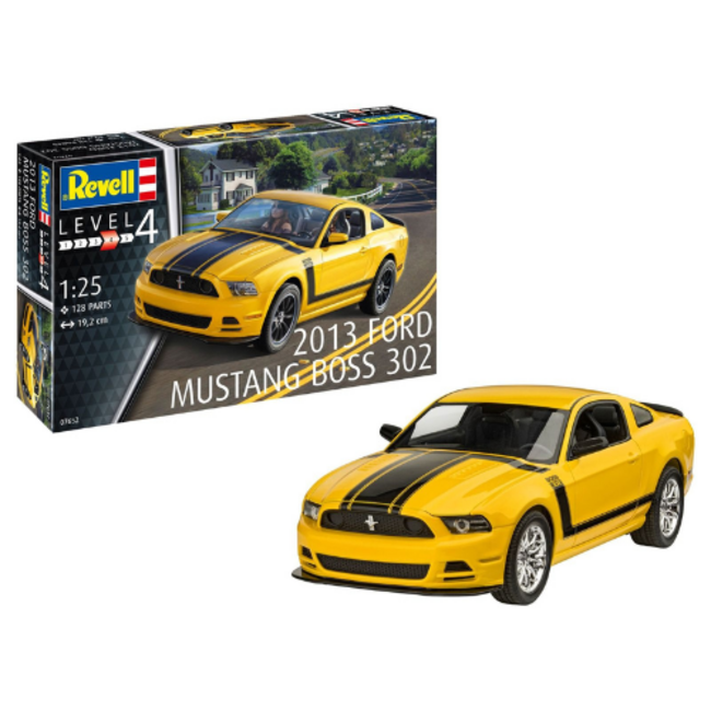 Revell 2013 Ford Mustang Boss 302, 1:25