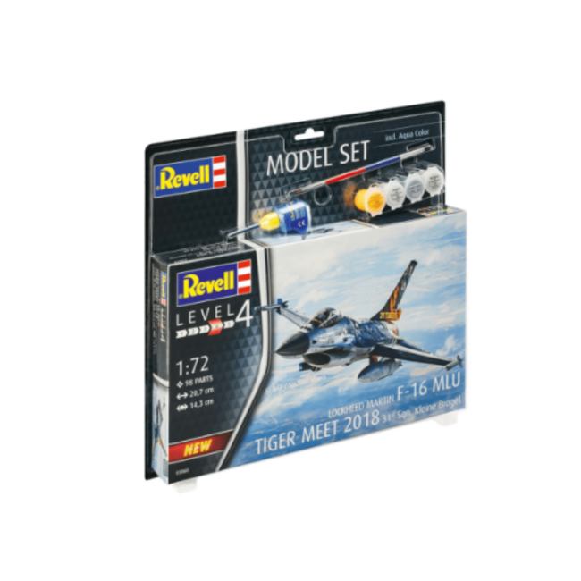 Revell Model Set F-16 Mlu 31 Sqn. Klein