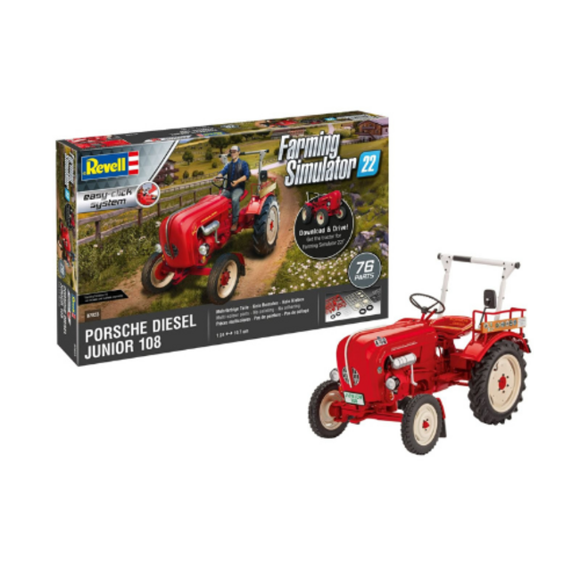 Revell Porsche Junior 108 - Farming Simulator Edition, 1:24