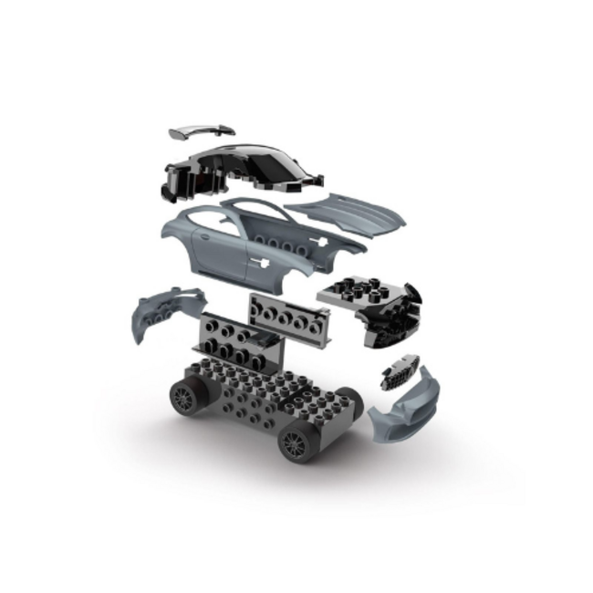 Revell Build 'n Race Mercedes-AMG GT R,  Grey, 1:43