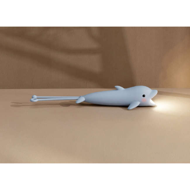Little L – Siliconen zaklamp Dolfijn