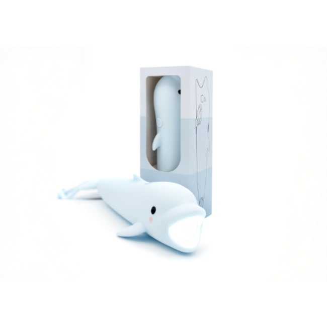 Little L – Siliconen zaklamp Dolfijn