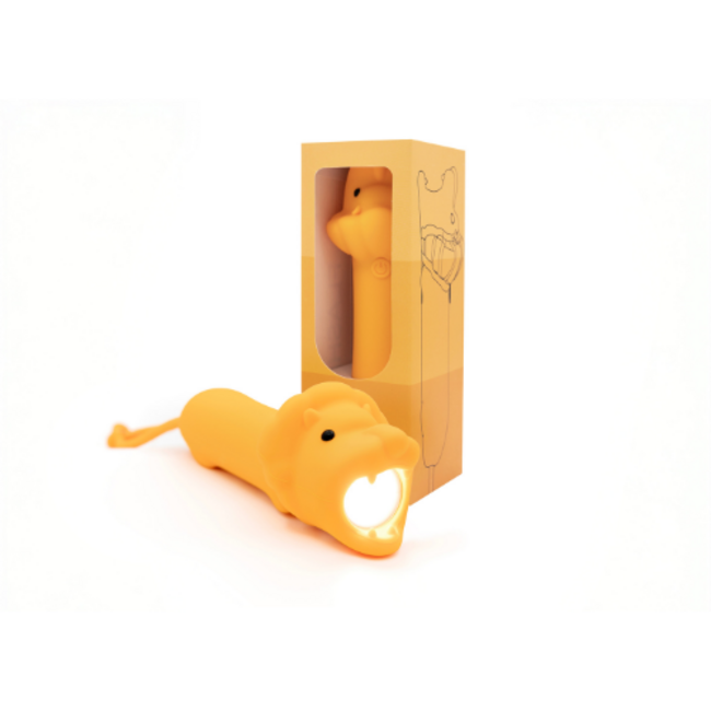 Little L – Siliconen zaklamp Leeuw