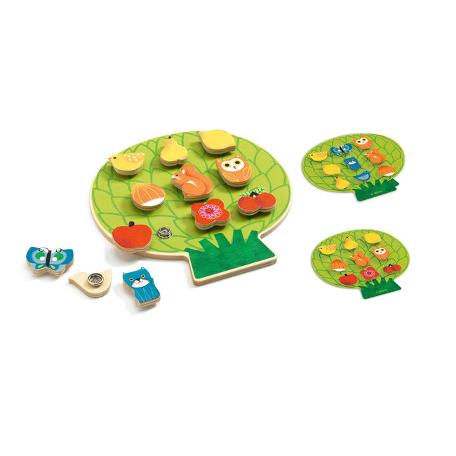 Djeco Educatief Speelgoed - Clipaclip, 3+