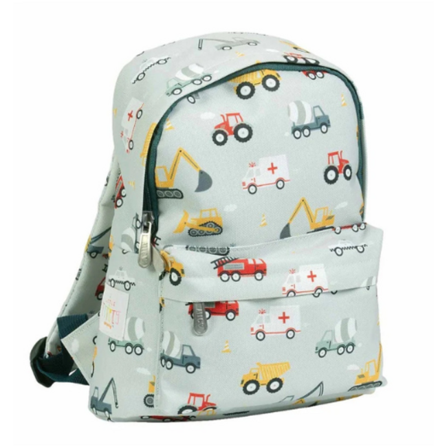 Little Lovely Company Little backpack:  Voertuigen